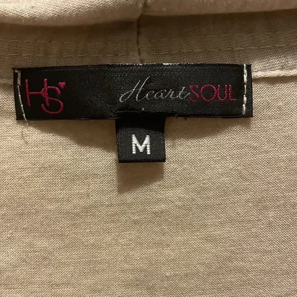 Heart Soul Cami and Cardigan Blouse size M - Picture 5 of 9